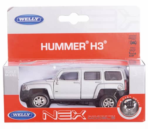 Модель машины Welly Hummer H3 1:34-39