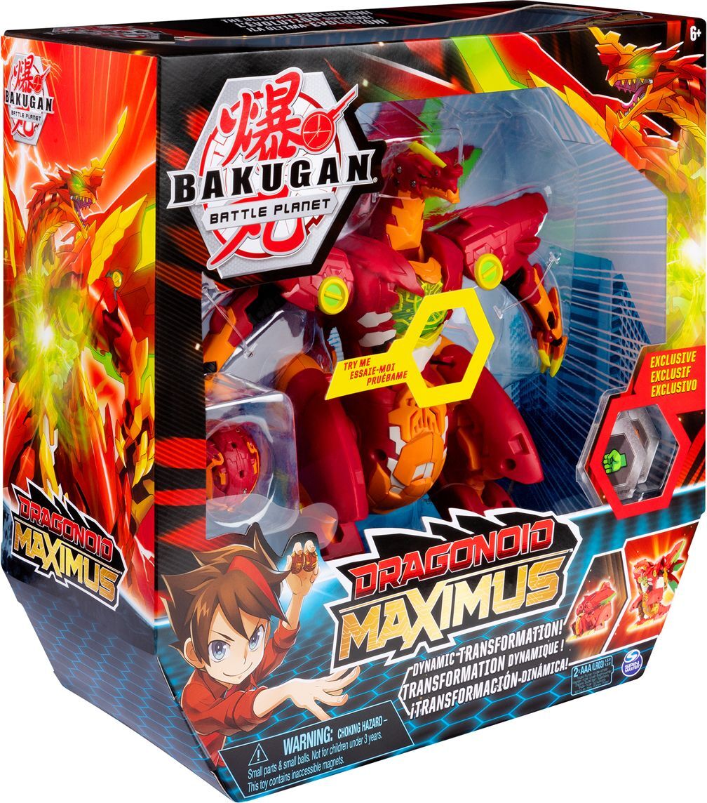 Фигурки Spin Master Bakugan Dragonoid Maximus 6051243 купить в Майкопе в  интернет-магазине LEMI KIDS