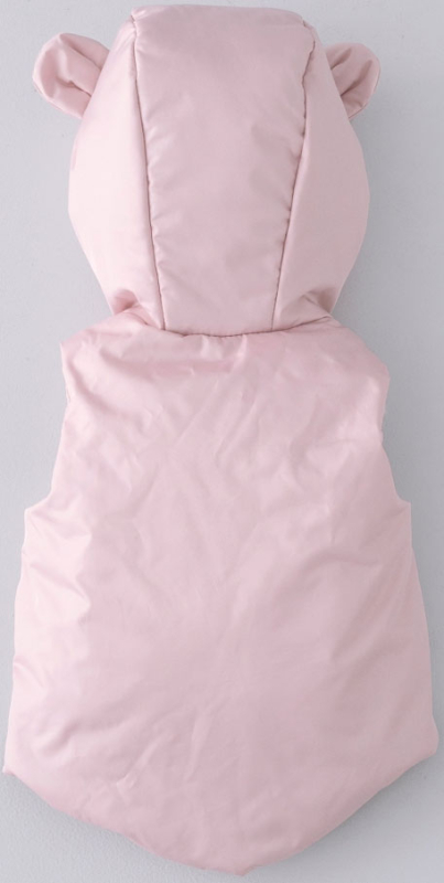 Безрукавка детская утеплённая Орсетто, розовая, размер 32, рост 98-104 см