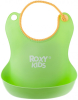 Силиконовый нагрудник для кормления Roxy Kids в ассортименте