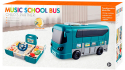 Игровой набор Pituso Автомобилист-Школьный музыкальный автобус голубой