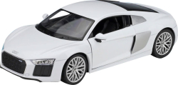 Игрушка Welly, модель машины 2016 Audi R8 V10, 1:38, с пружинным механизмом