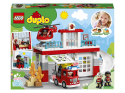 Конструктор Lego Duplo Town Пожарная часть и вертолёт