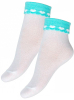 Носки детские Para socks N1D59 белый, мята 10