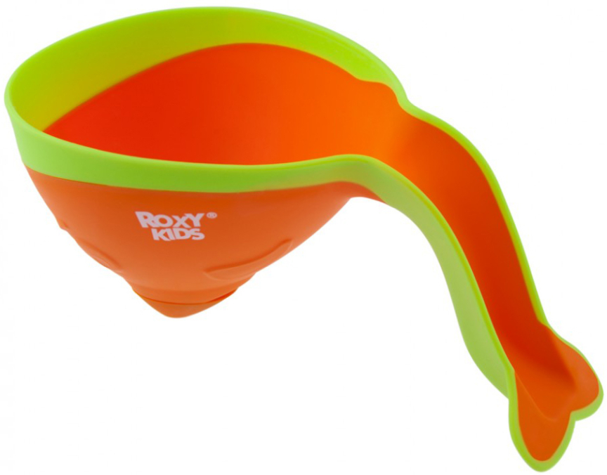 Ковшик для ванны с лейкой Roxy Kids Flipper оранжевый