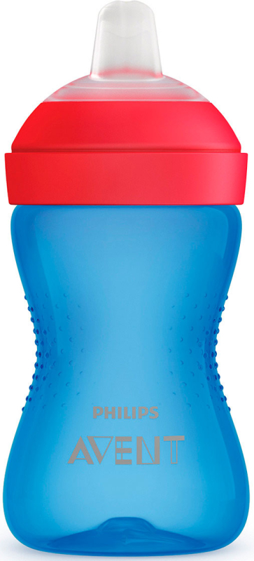Чашка-поильник с мягким носиком Philips Avent 300 мл голубой