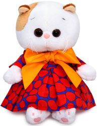 Игрушка мягконабивная Ли-Ли Baby в платье с оранжевым бантом