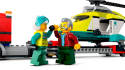 Конструктор Lego City 60343 Грузовик для спасательного вертолёта