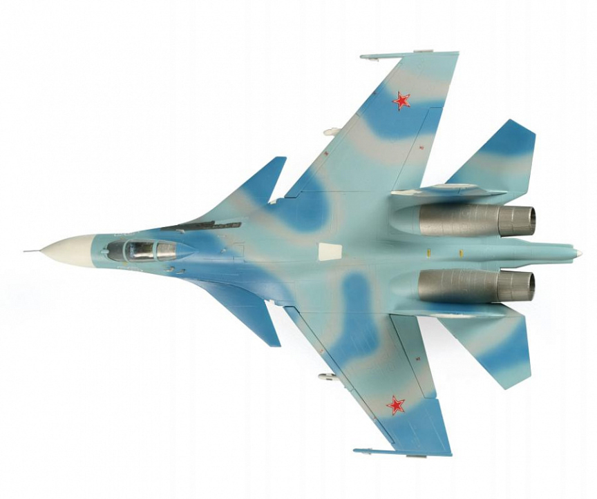 Сборная модель Zvezda 7206 Самолет Су-27