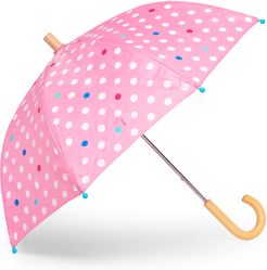 Зонт Hatley розовый в горошек
