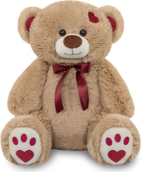 Мягкая игрушка Медведь Кельвин Belaitoys, 65 см, цвет кофейный
