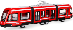 Игрушка трамвай Kid rocks, со звуком и светом, инерционный механизм, масштаб 1:16