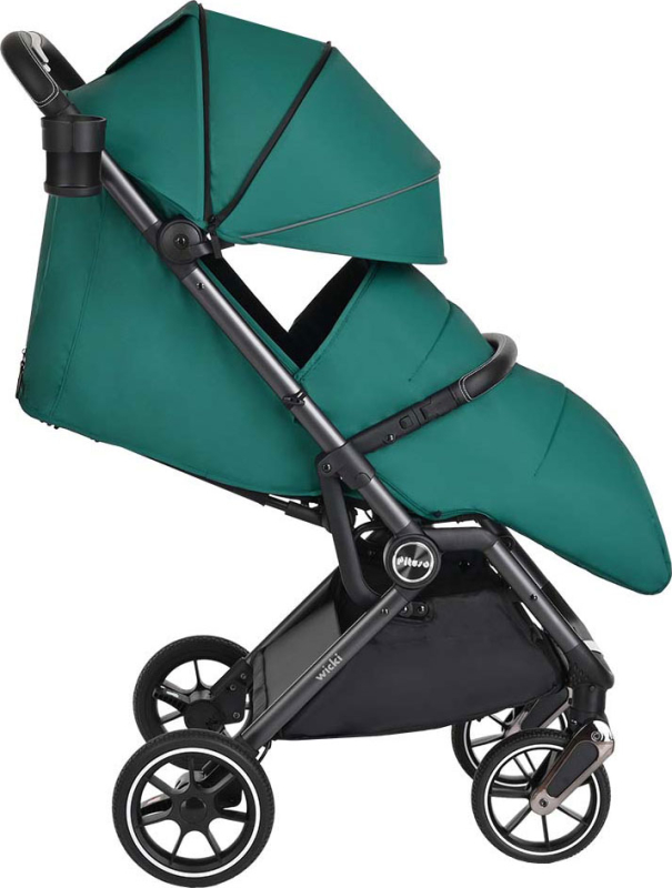 Pituso коляска детская Wicki прогулочная, Emerald/Изумруд/PU