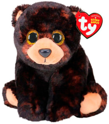 Мягкая игрушка TY Beanie Babies Бурый медведь Bear 15 см