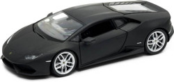 Машинка Welly Lamborghini Huracan Coupe, 1:24, черная, матовая