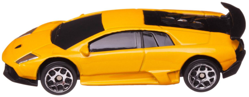Машина металлическая Lamborghini Murcielago LP670-4, без механизмов, жёлтая