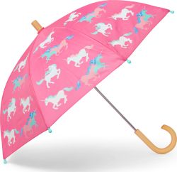 Зонт Hatley розовый с единорогами
